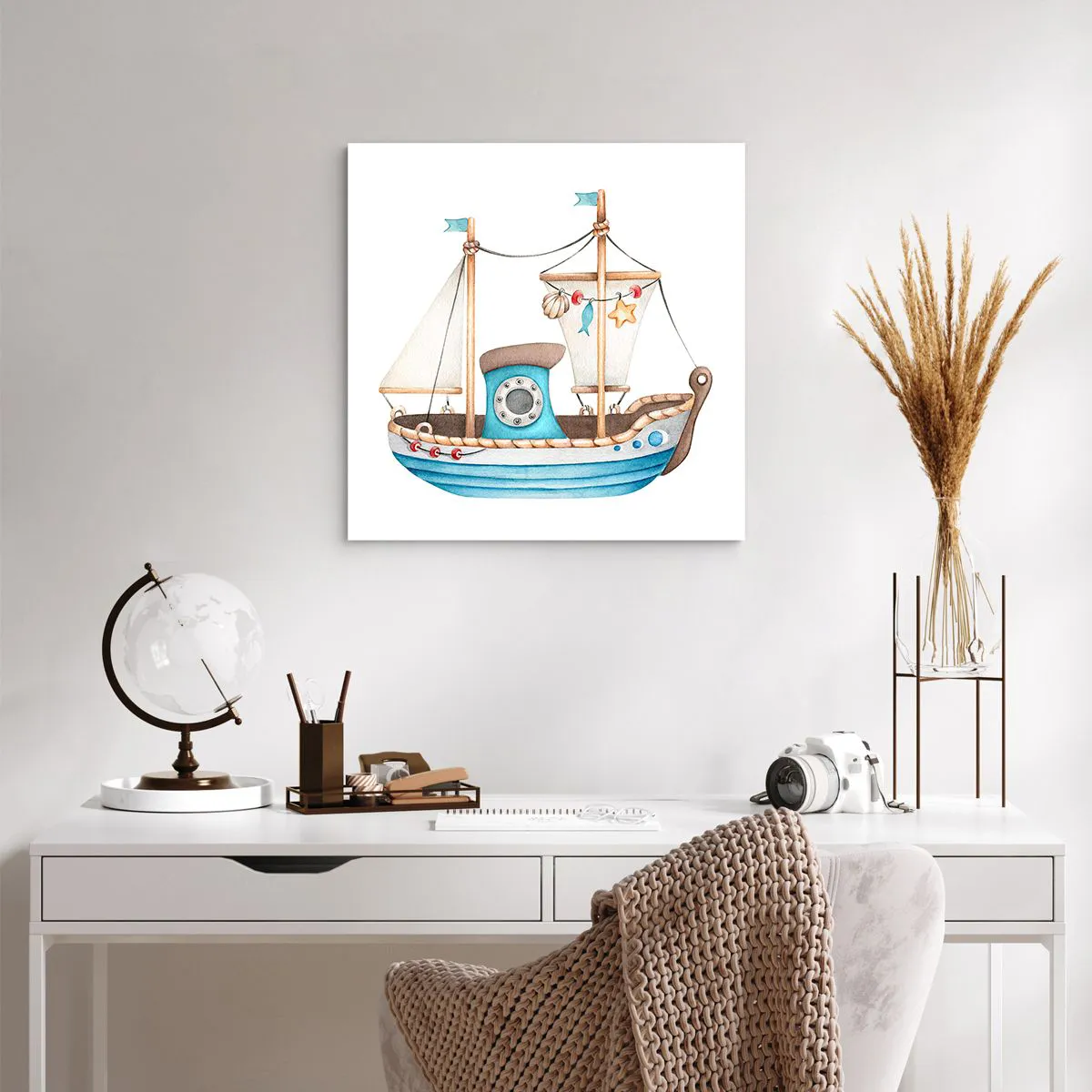 Poster - Benvenuta avventura! - 60x60 cm