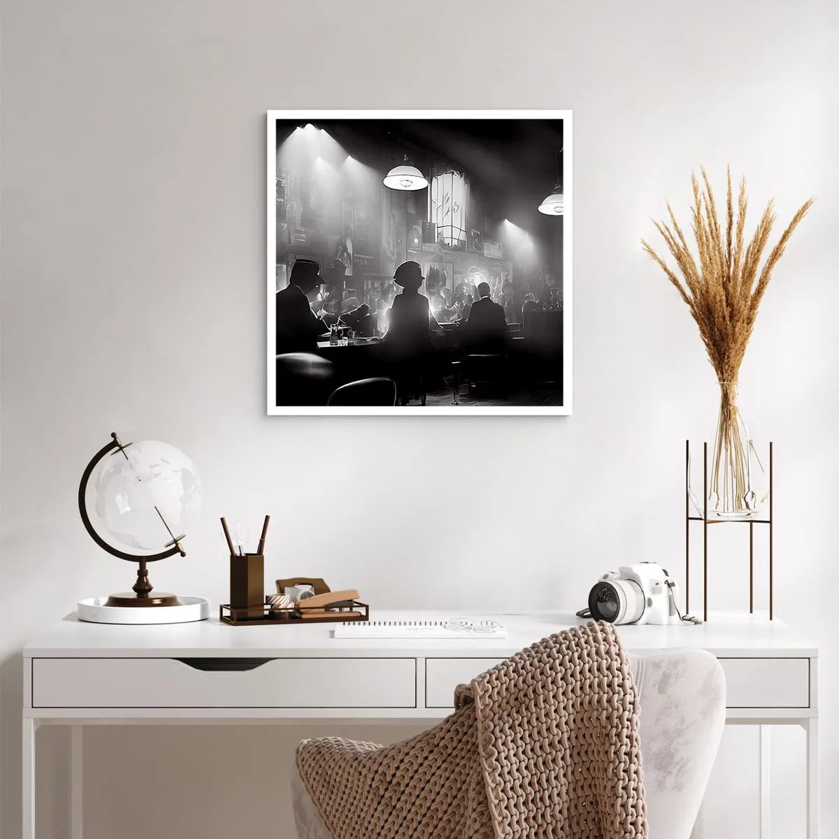 Poster - În stil jazz - 60x60 cm
