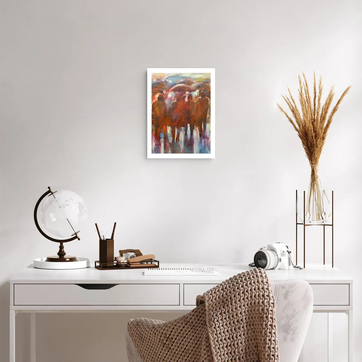 Plakat - Równi w deszczu i mgle - 30x40 cm