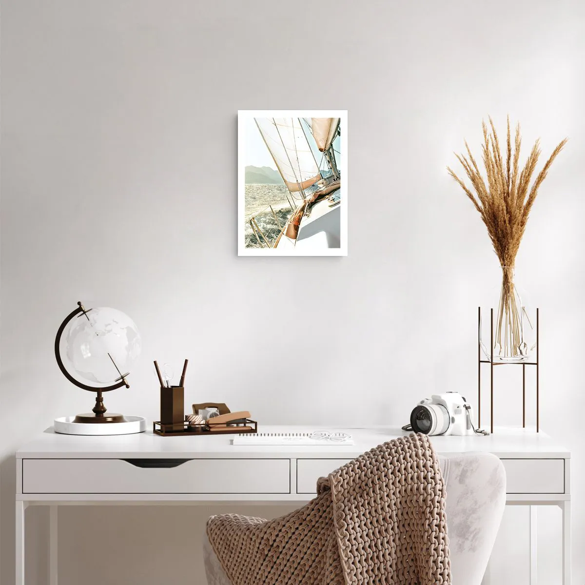 Poster - Unter vollen Segeln - 30x40 cm