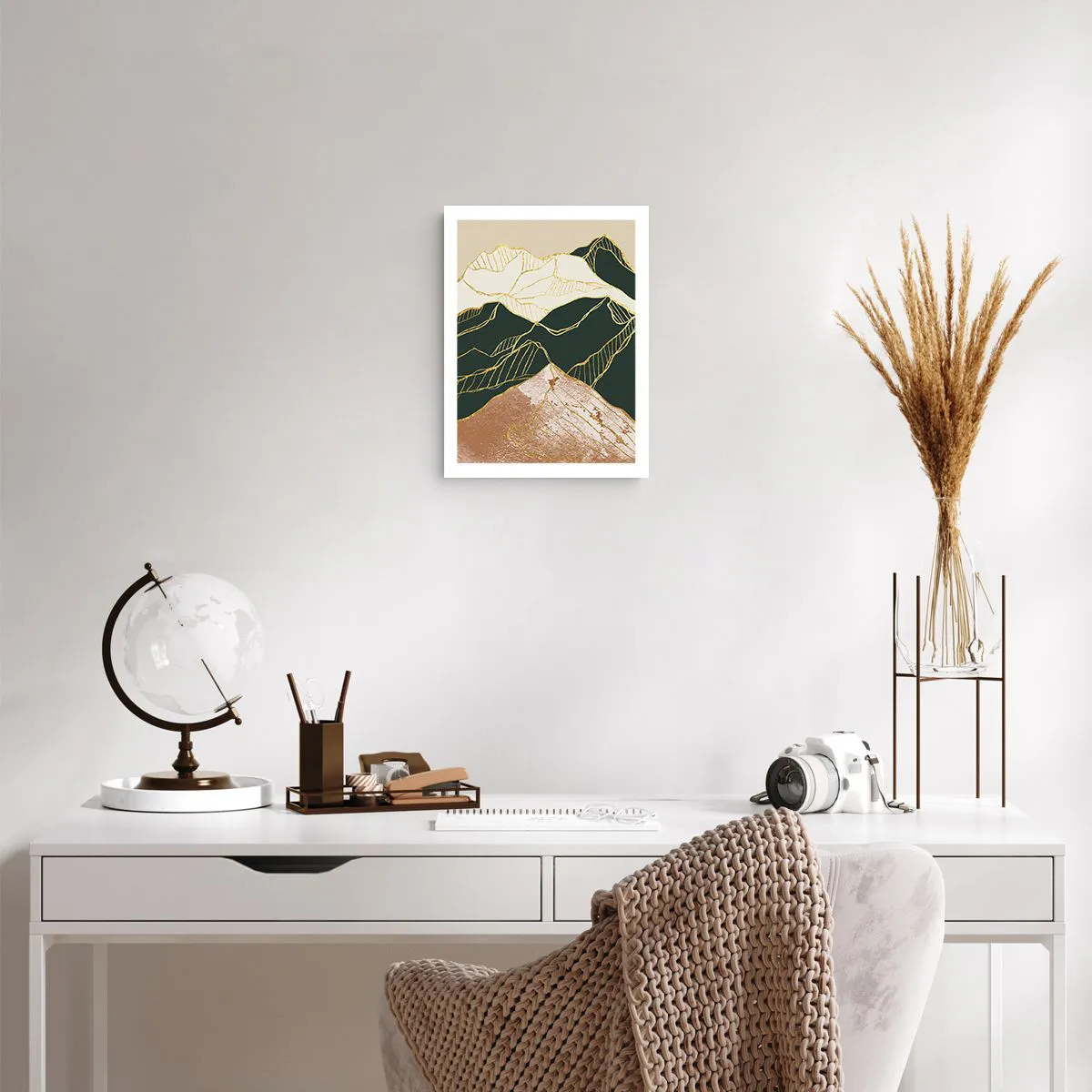 Poszter - Arany csúcsok - 30x40 cm