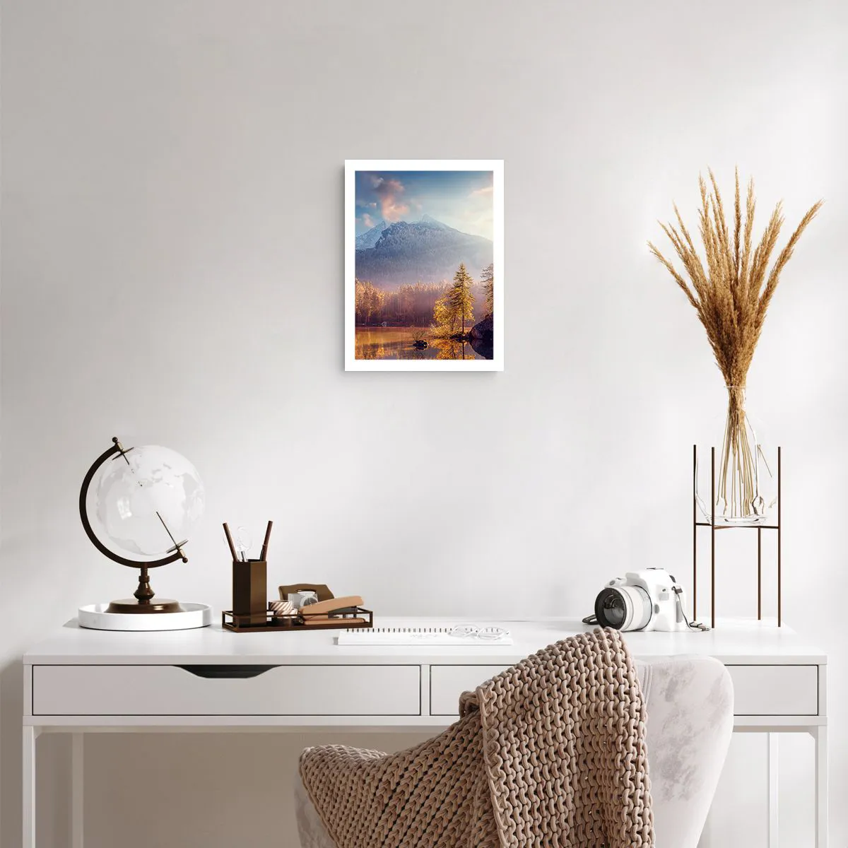 Poster - La munte și la deal - 30x40 cm