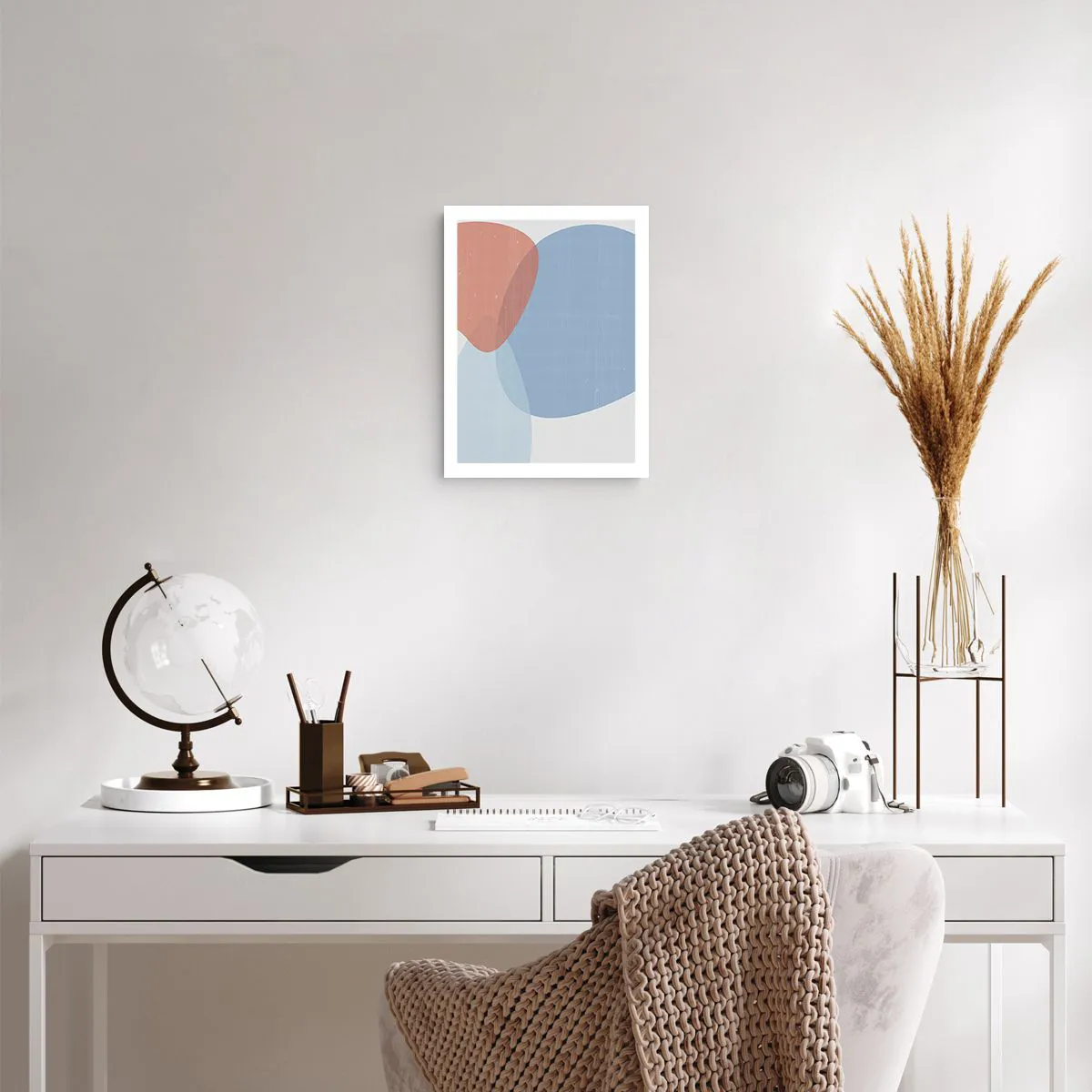 Poster - Pastelkleurige relaties - 30x40 cm