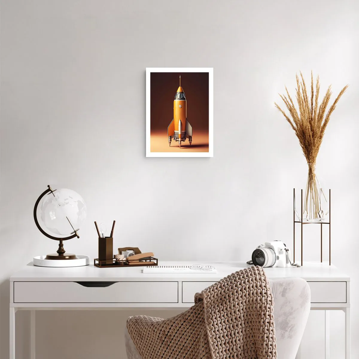 Poster - Totul începe cu un vis - 30x40 cm