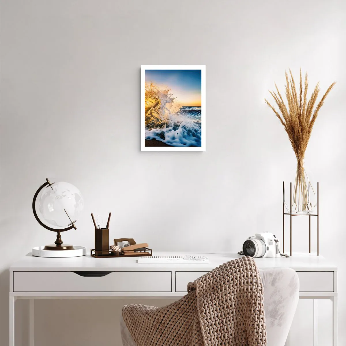 Plakat - Zabawa na piasku - 30x40 cm