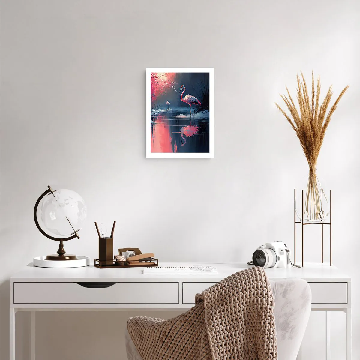 Affiche - Poster - La retraite d'un oiseau - 30x40 cm