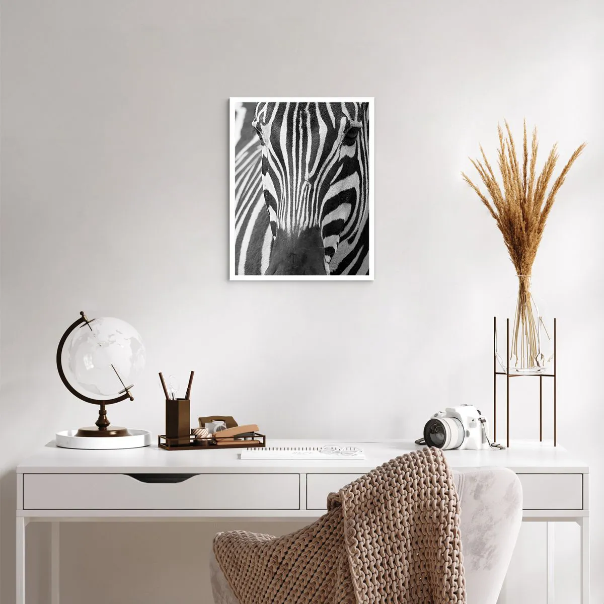 Poszter - A világ fekete-fehér - 40x50 cm