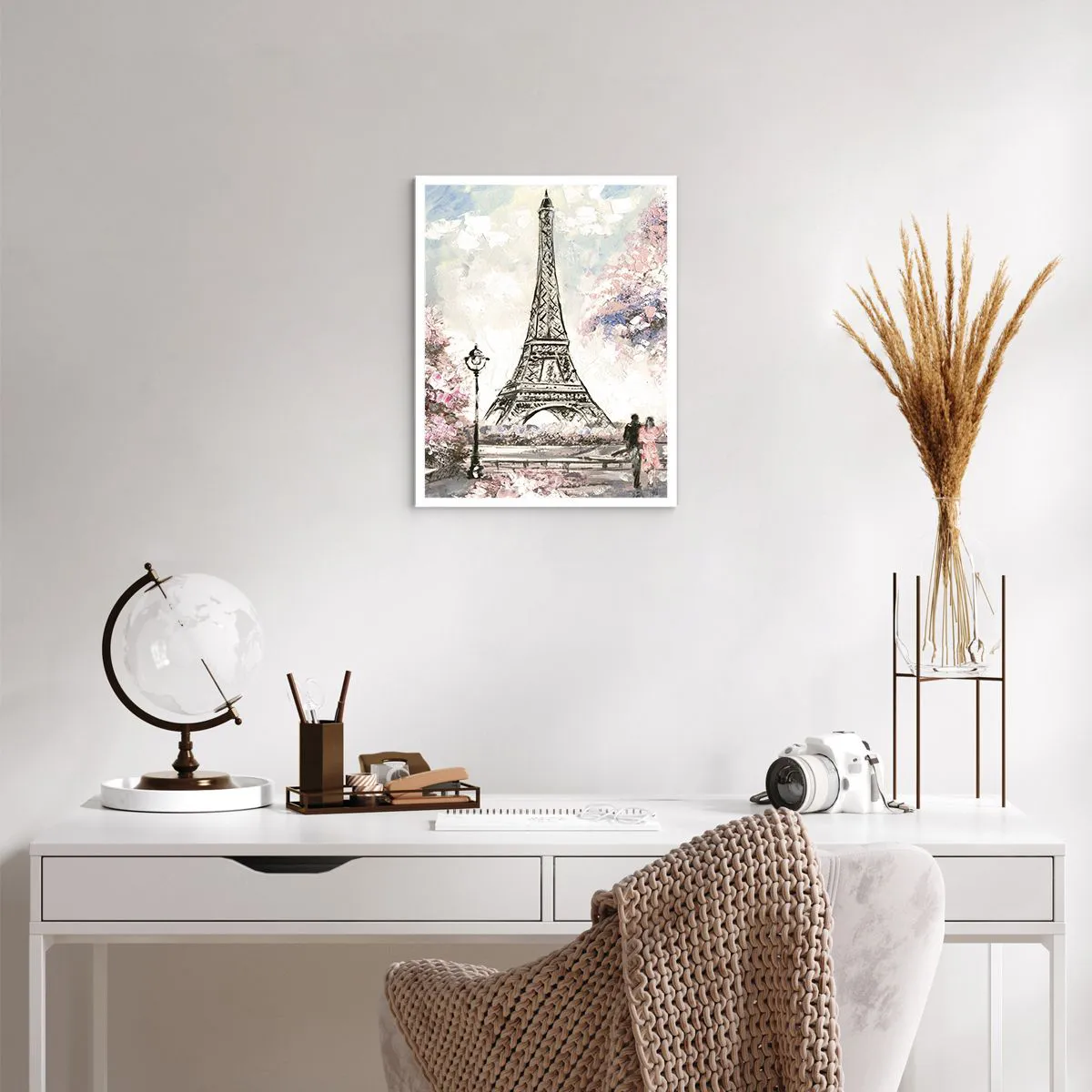 Poszter - Áprilisi séta Párizsban - 40x50 cm