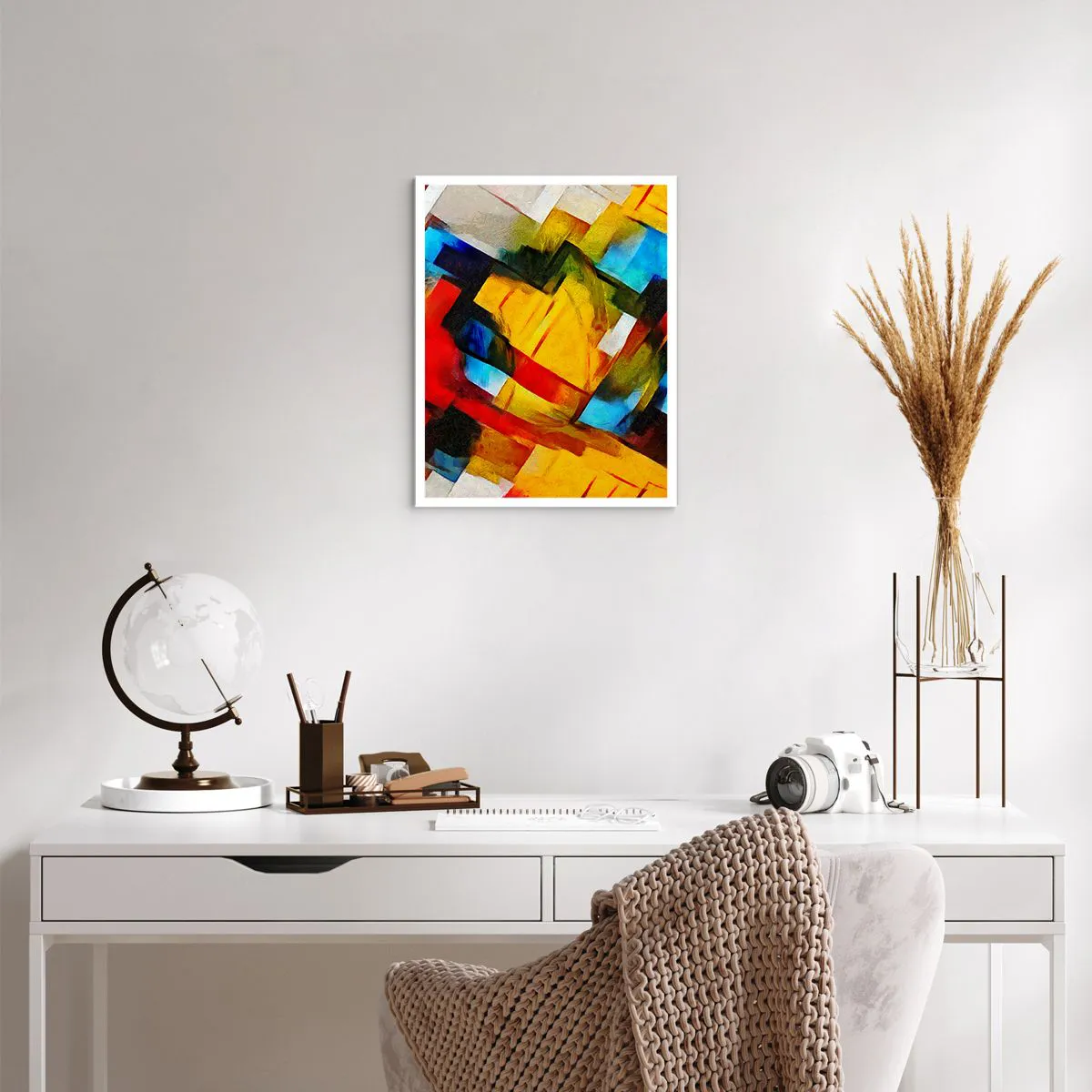 Plakat - Różnobarwny przekładaniec - 40x50 cm