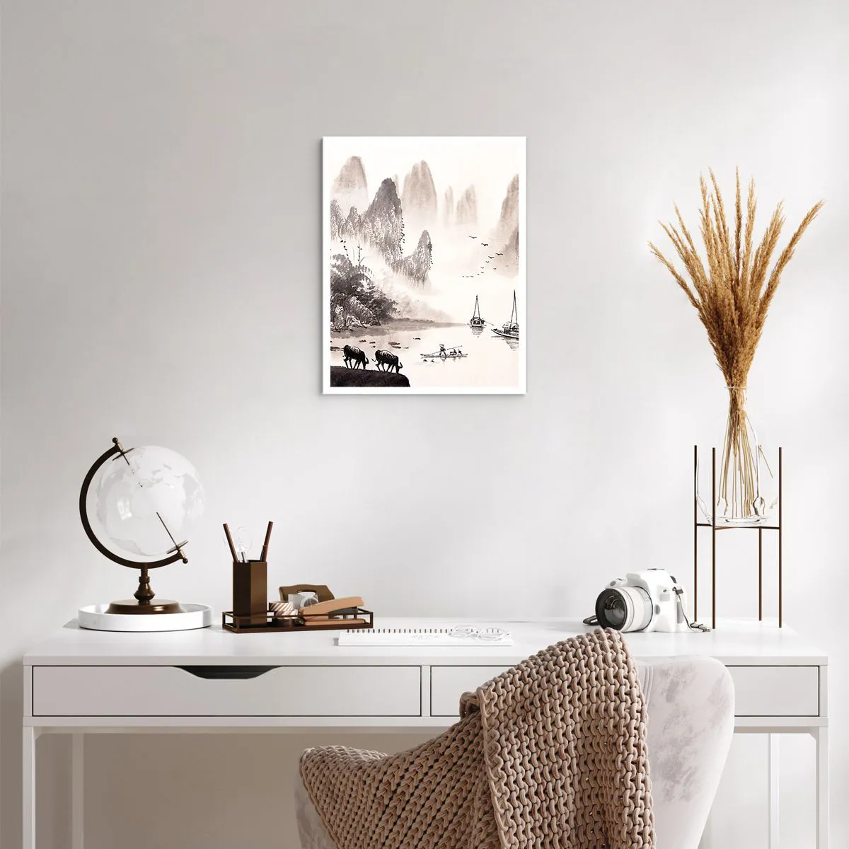 Poster - Het exotische alledaagse leven van het Oosten - 40x50 cm