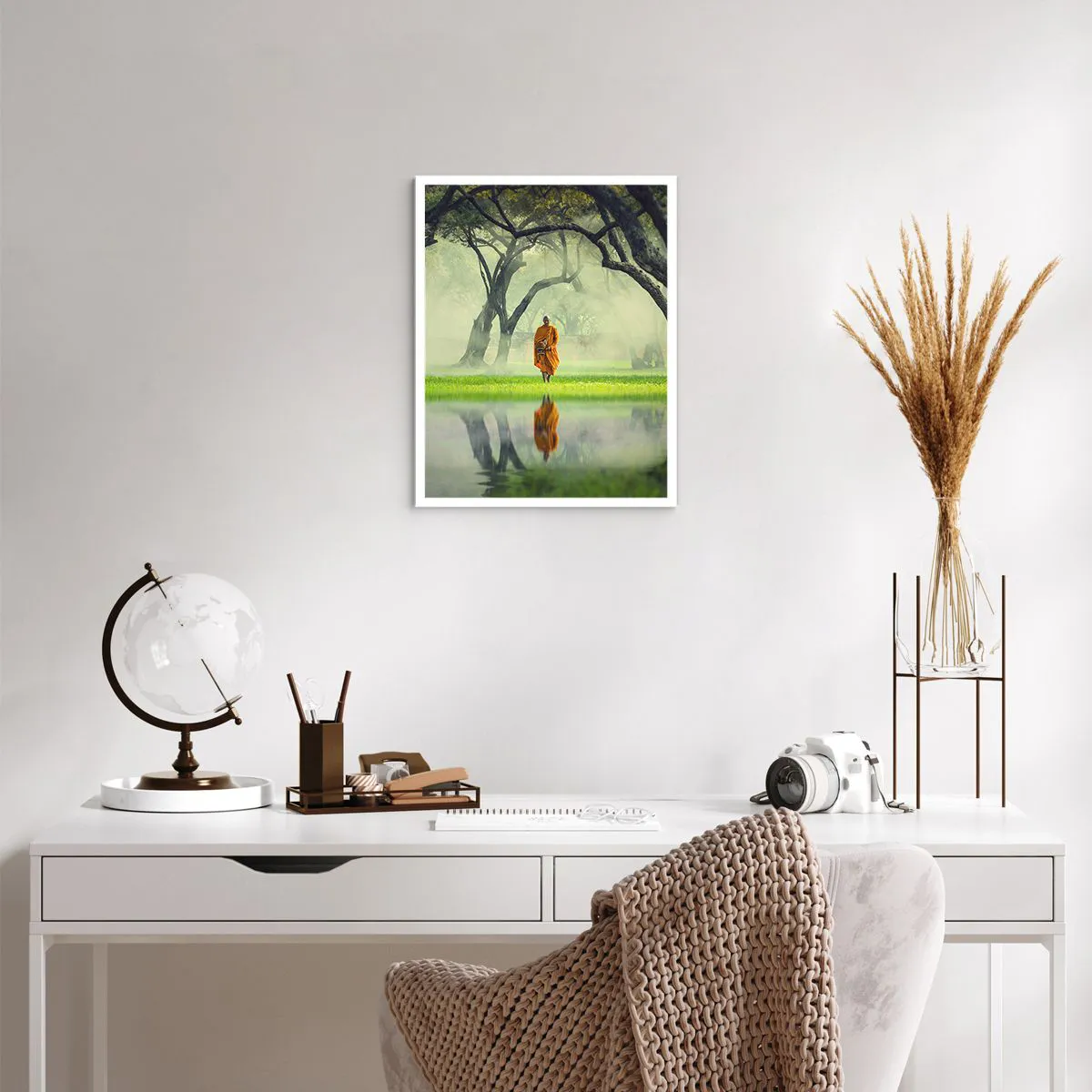 Poster - Auf dem Weg zur Erleuchtung - 40x50 cm