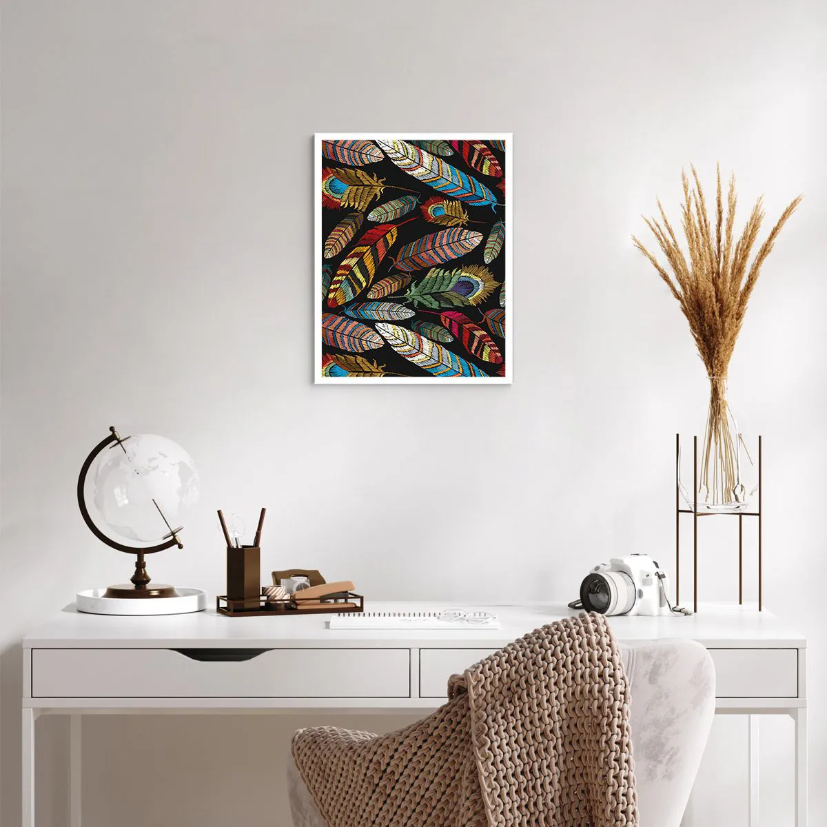 Plakat - Ptasi karnawał - 40x50 cm