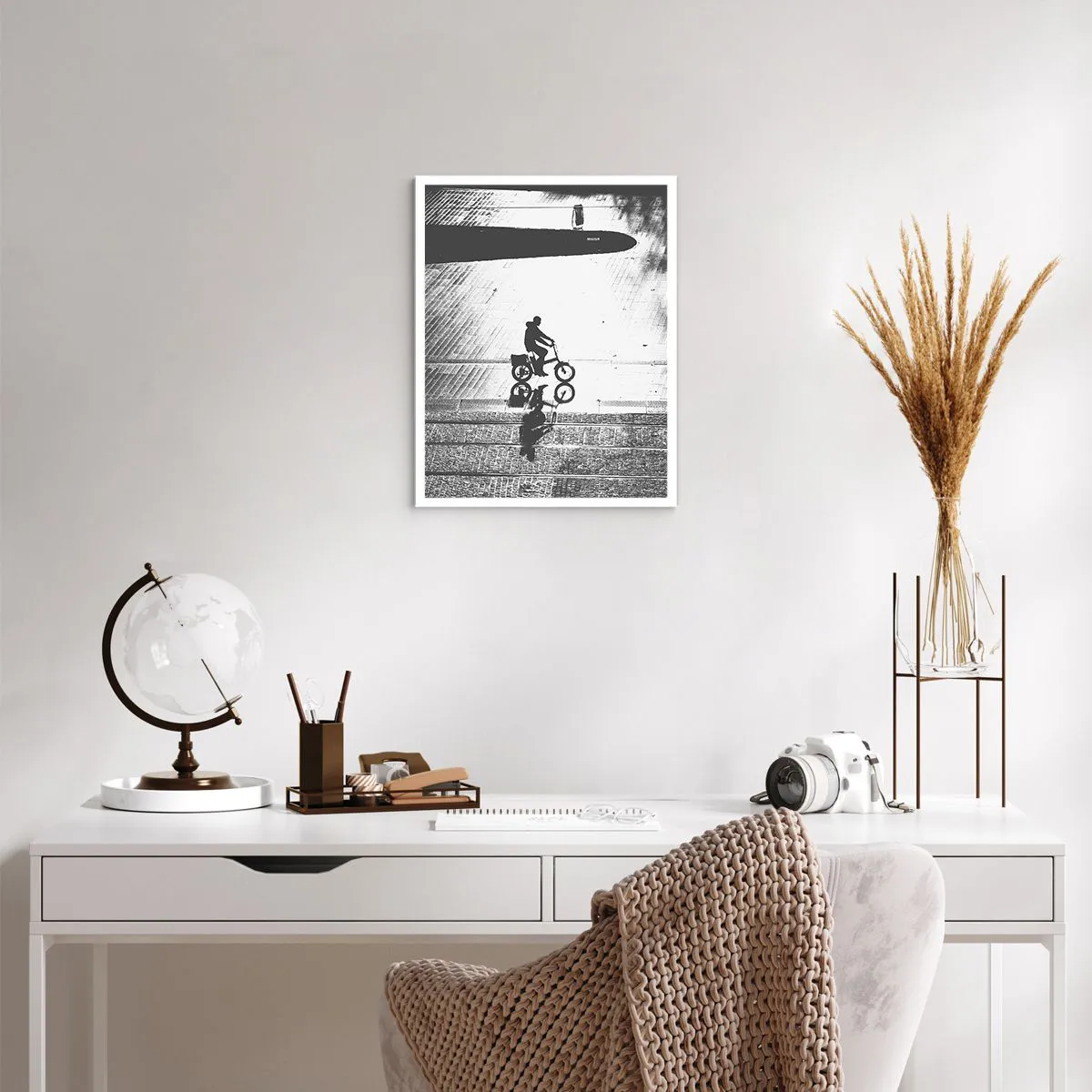 Plakat - Fremad, gennem byen - 40x50 cm