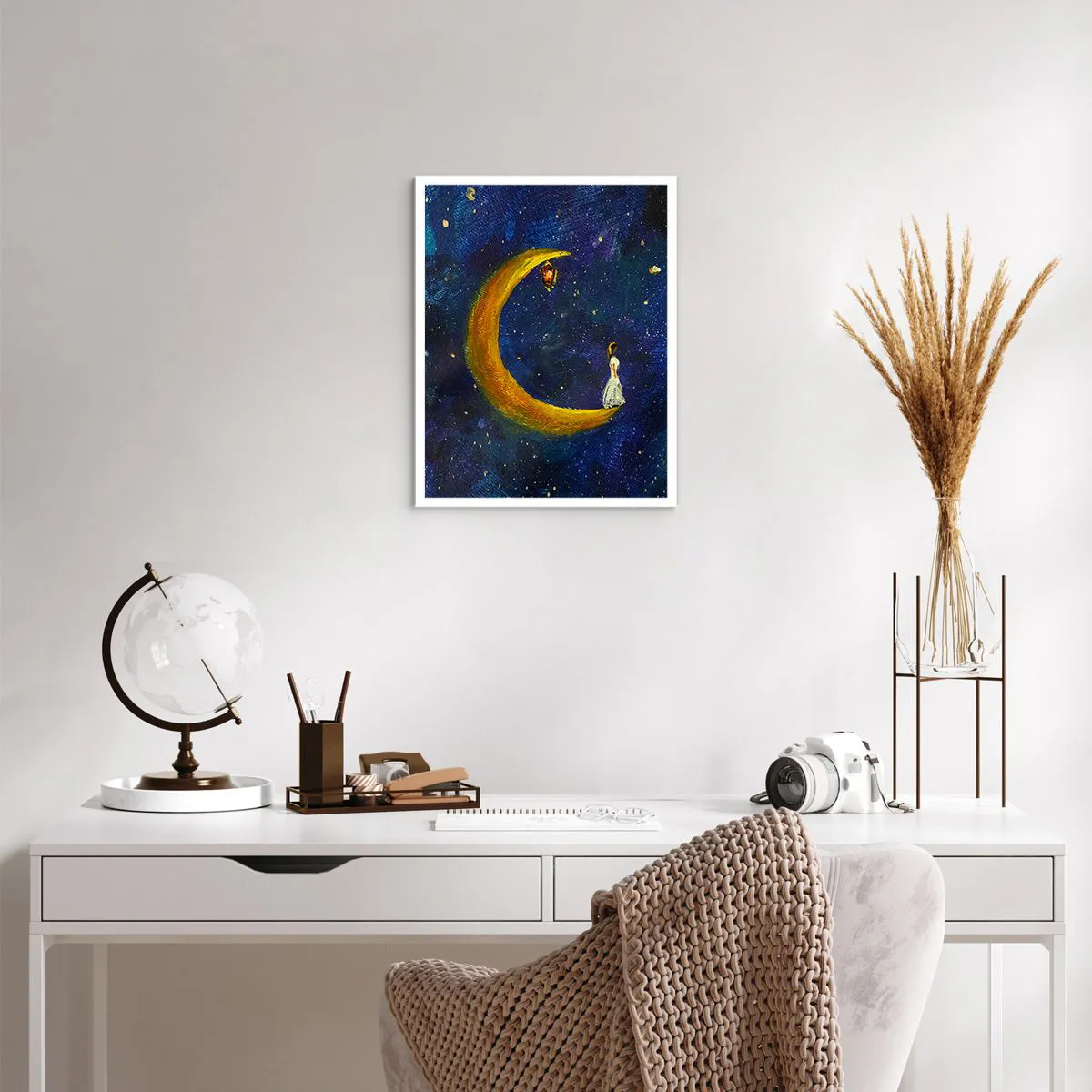 Póster - La llamada de la Luna - 40x50 cm