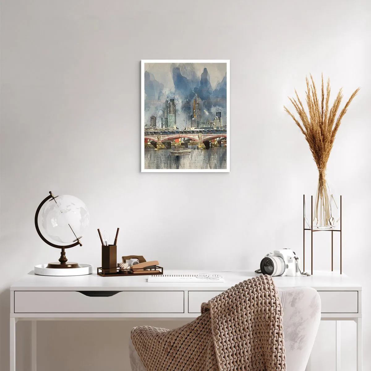 Plakat - Londyn w całej okazałości - 40x50 cm