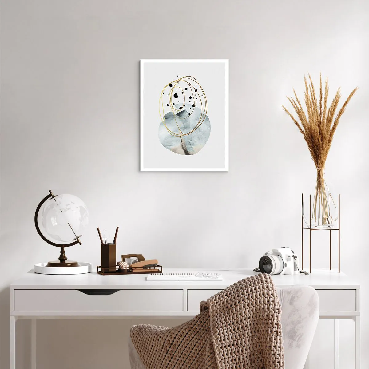 Poster - Vom Weltraum umarmt - 40x50 cm