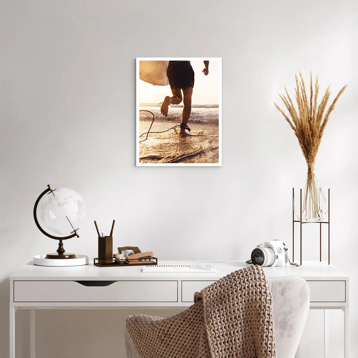 Poster - Pentru a întâmpina valul - 40x50 cm