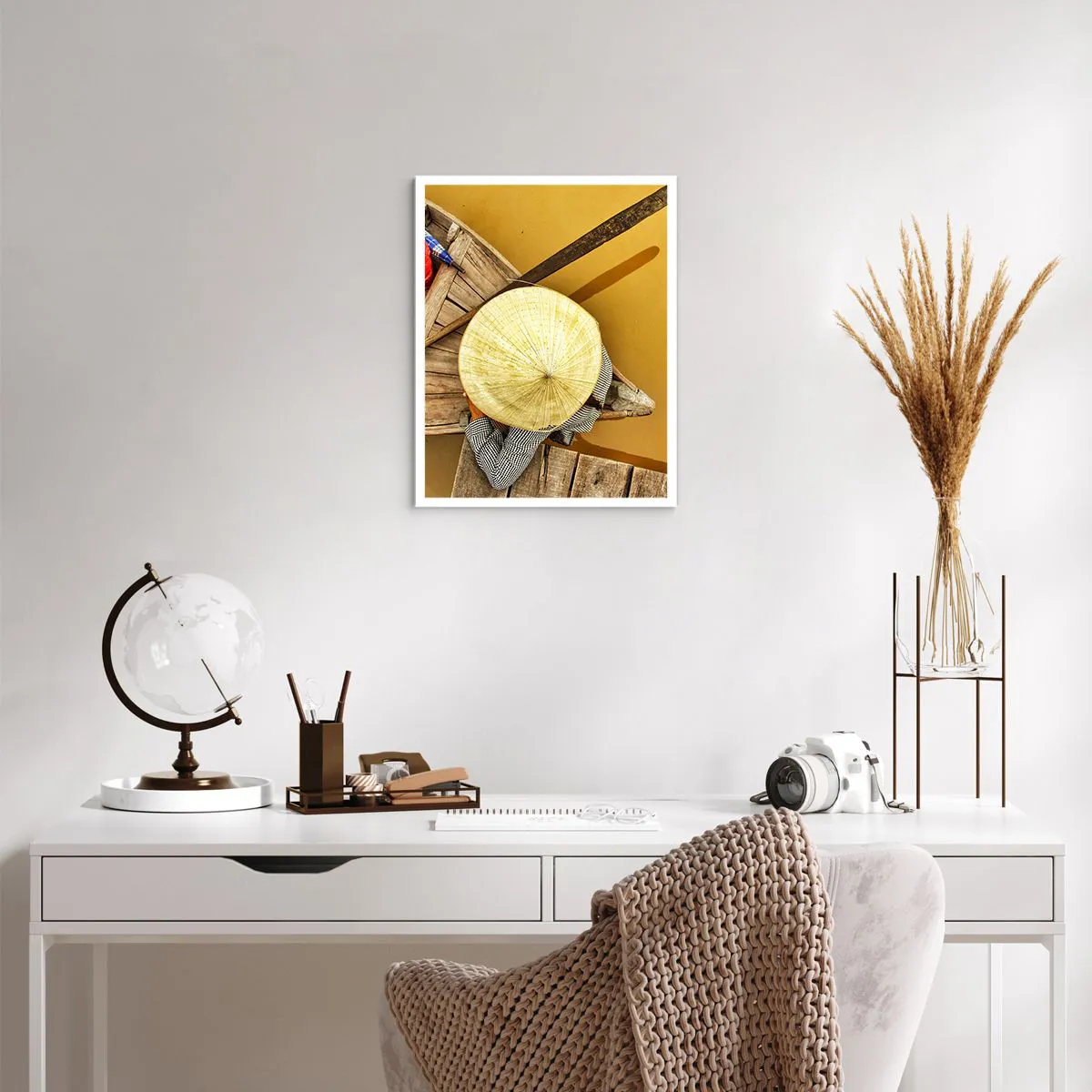 Poster - Het leven op de Gele Rivier - 40x50 cm