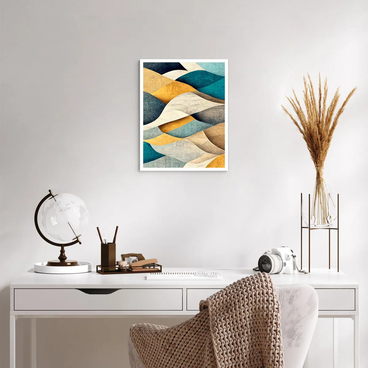 Plakat - Rytme og bølger - 40x50 cm