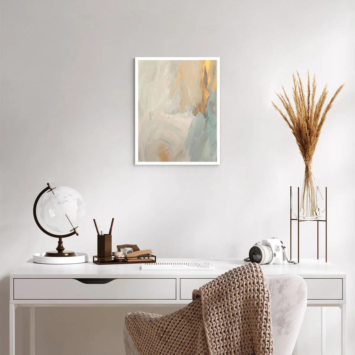 Poszter - Absztrakció - a szelídség földje - 40x50 cm