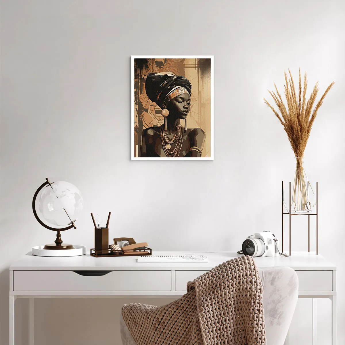 Affiche - Poster - Majesté africaine - 40x50 cm