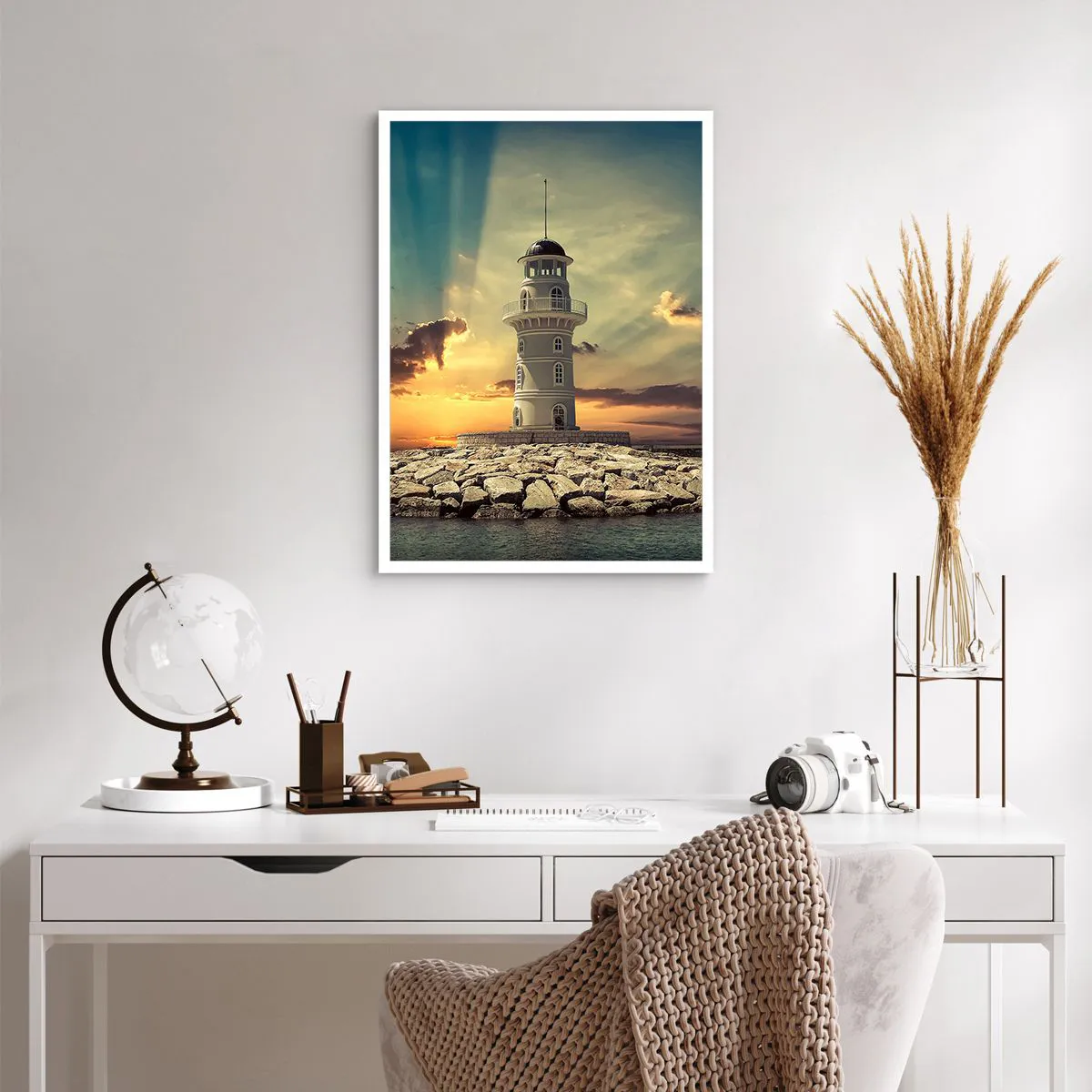 Poster - Light, Hope, Beauty - 50x70 cm