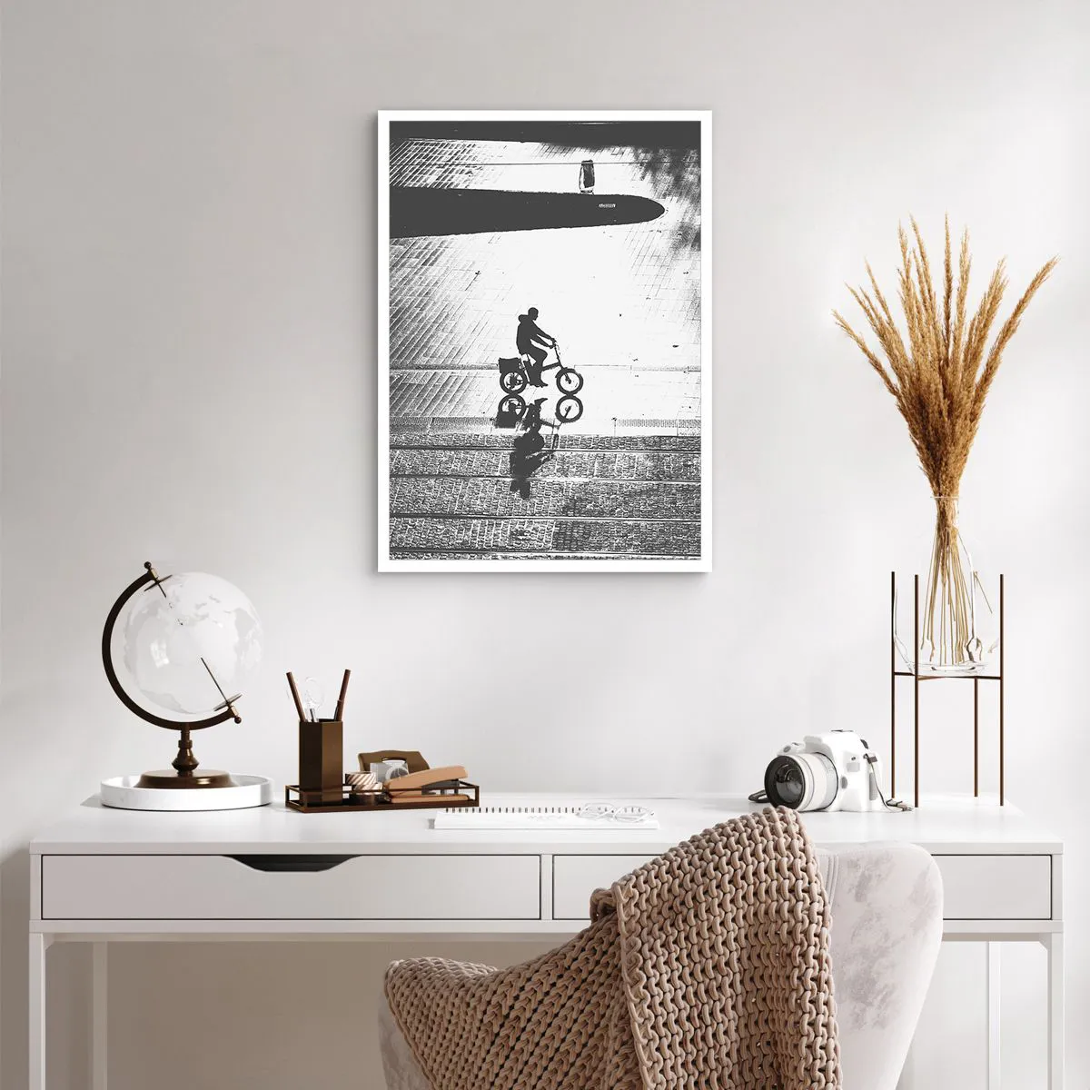 Plakat - Fremad, gennem byen - 50x70 cm