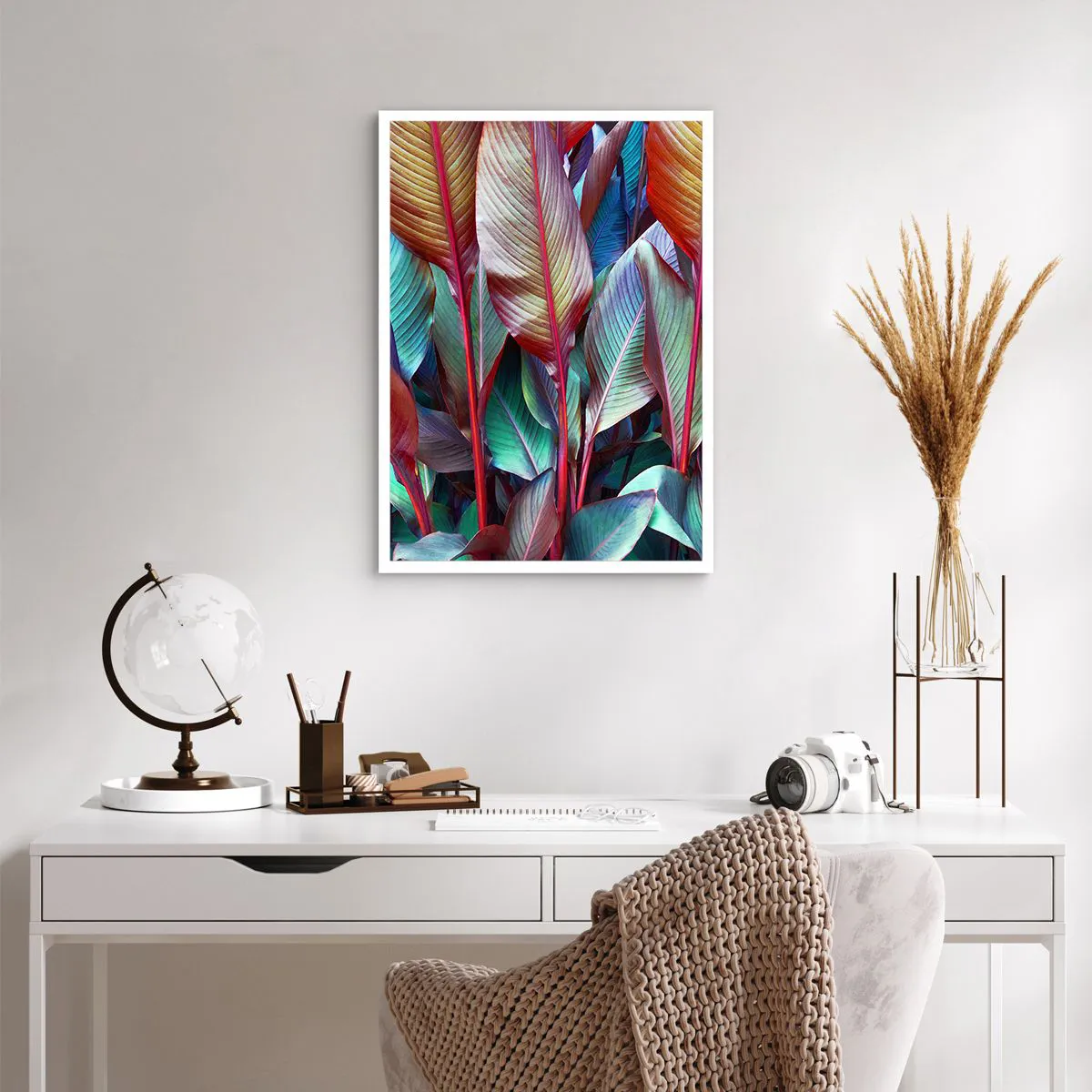 Plagát - Farebná húština - 50x70 cm