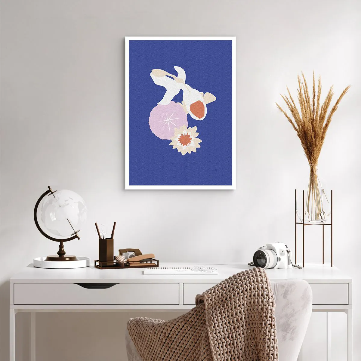 Pôster - Composição de flores e botões - 50x70 cm