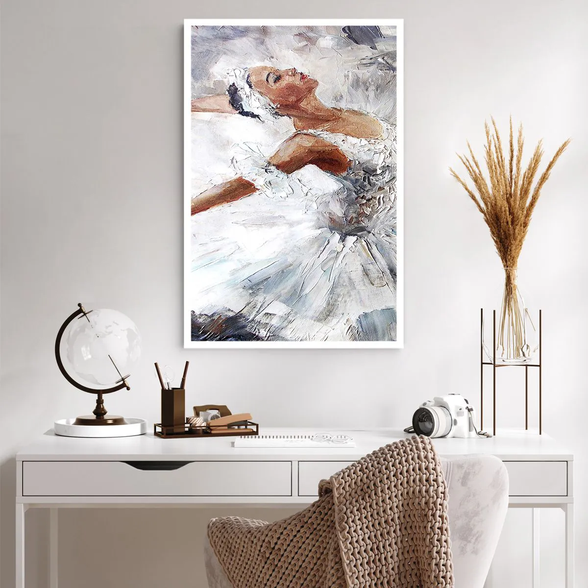 Affiche - Poster - Délicat et léger comme du tulle - 61x91 cm