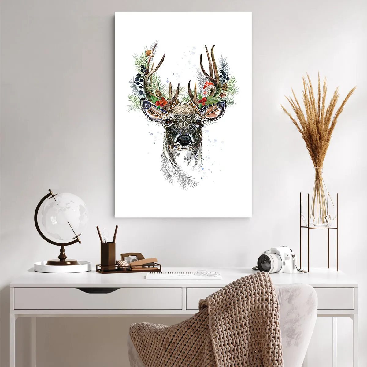 Affiche - Poster - En robe de fête - 61x91 cm