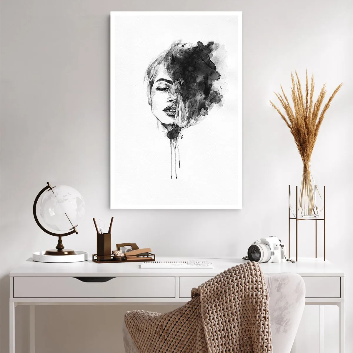 Poster - Wovon träumt das Mädchen - 61x91 cm