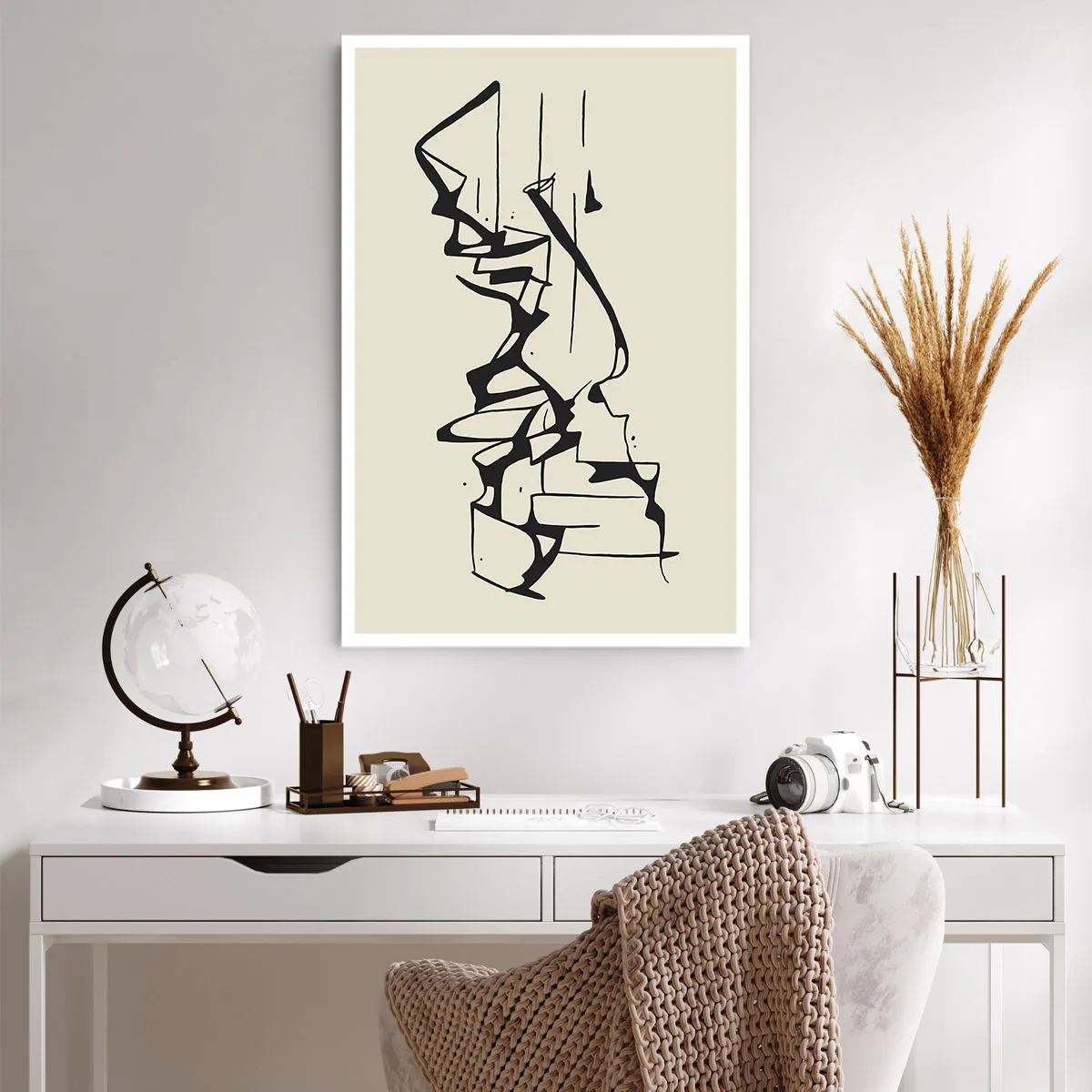 Affiche - Poster - Peut-être un paysage - 61x91 cm