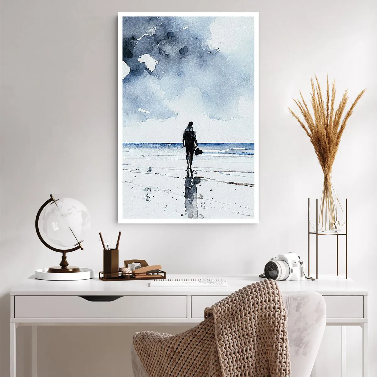 Affiche - Poster - Conversation avec la mer - 61x91 cm