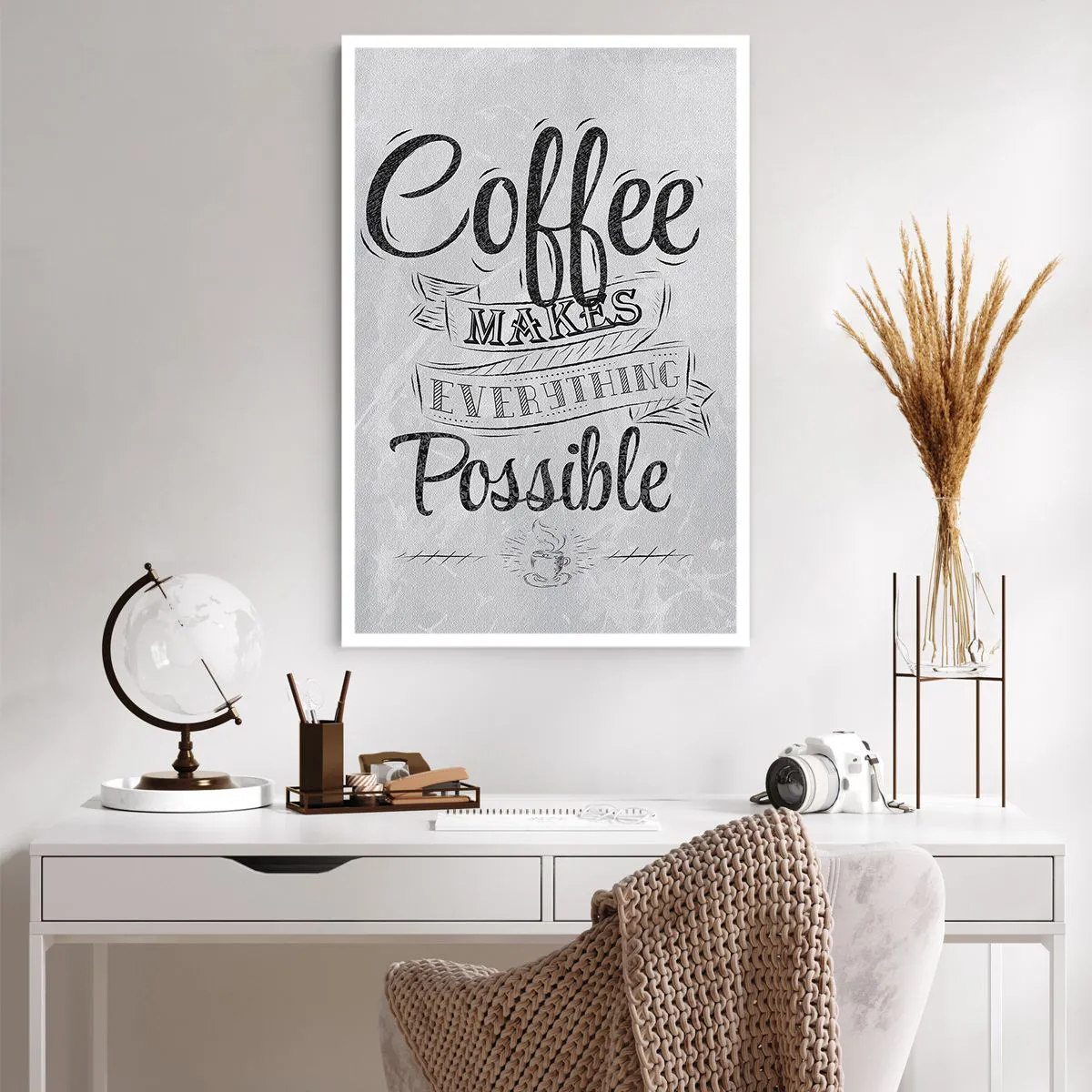 Poster - Wie kann man Kaffee nicht lieben? - 61x91 cm
