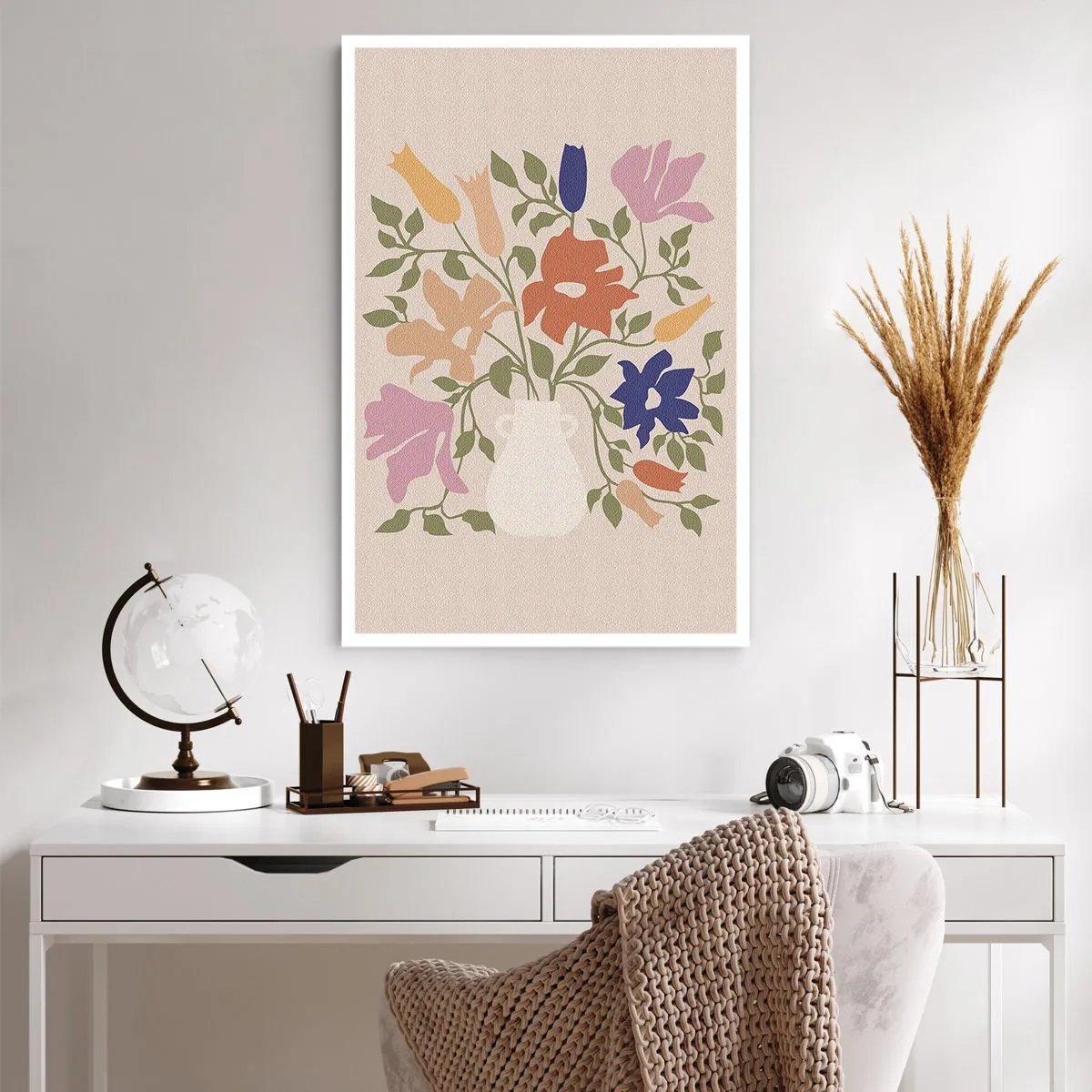 Affiche - Poster - Bouquet délicat - 61x91 cm