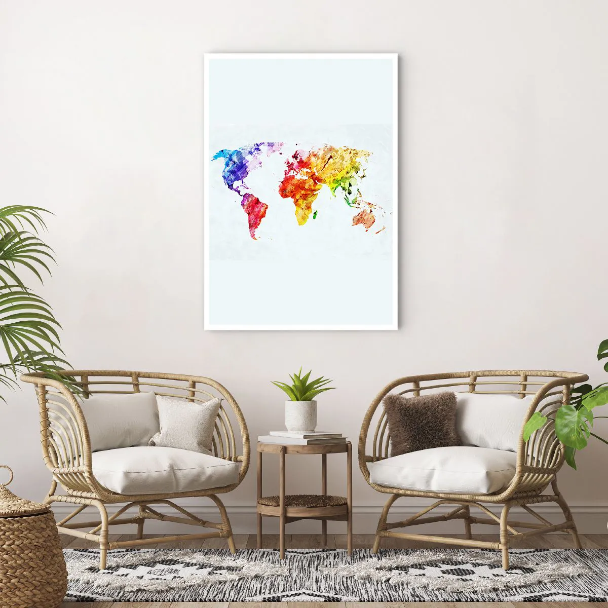Affisch - Världens alla färger - 70x100 cm