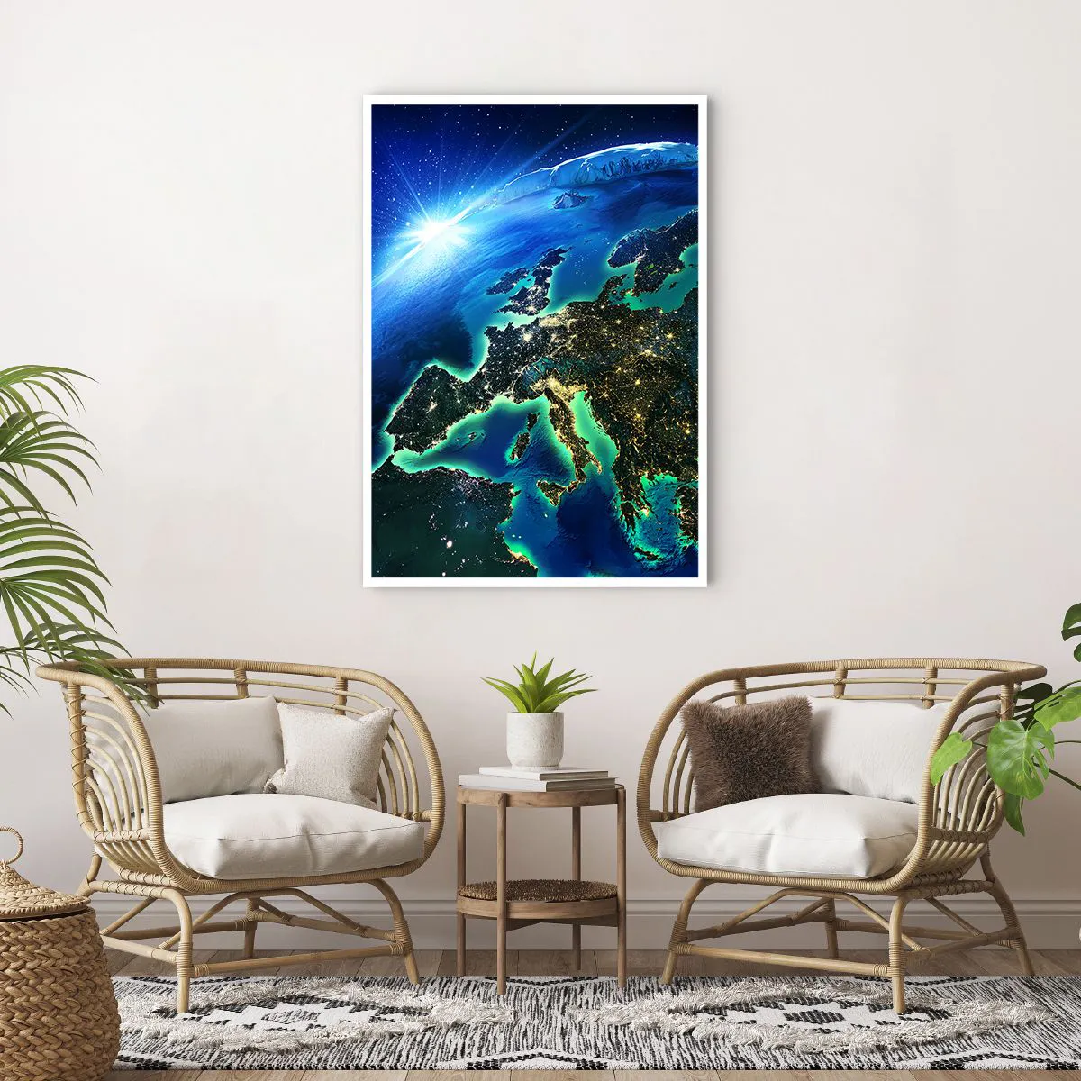 Plagát - Iskrivá Európa - 70x100 cm