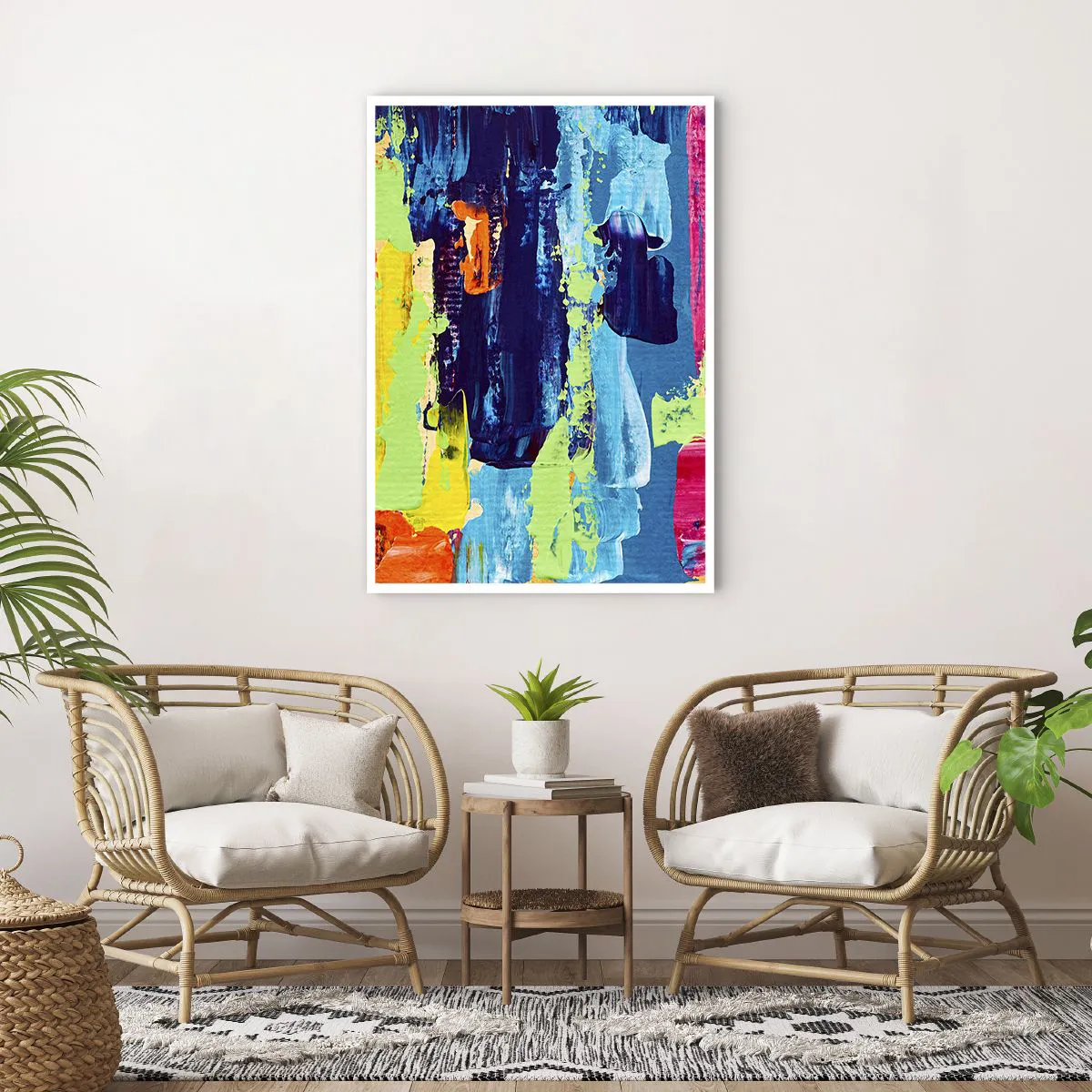 Plakat - Livet er smukt! - 70x100 cm