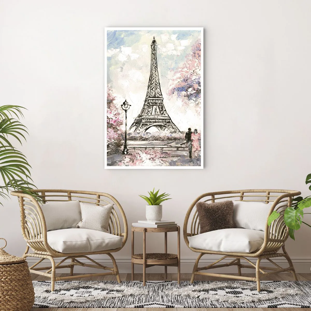 Plakat - Kwietniowy spacer po Paryżu - 70x100 cm