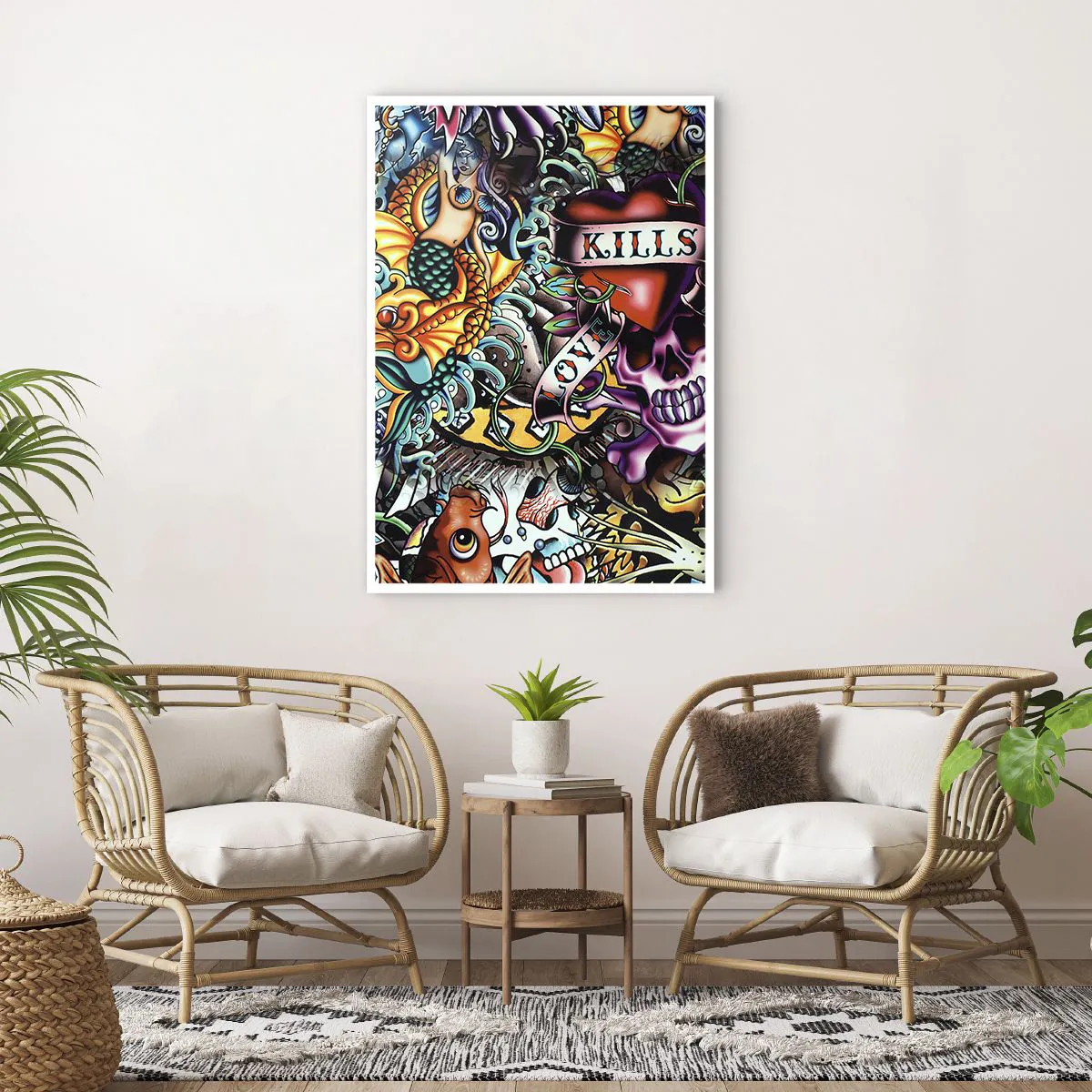 Plakat - En tatovørers drøm - 70x100 cm