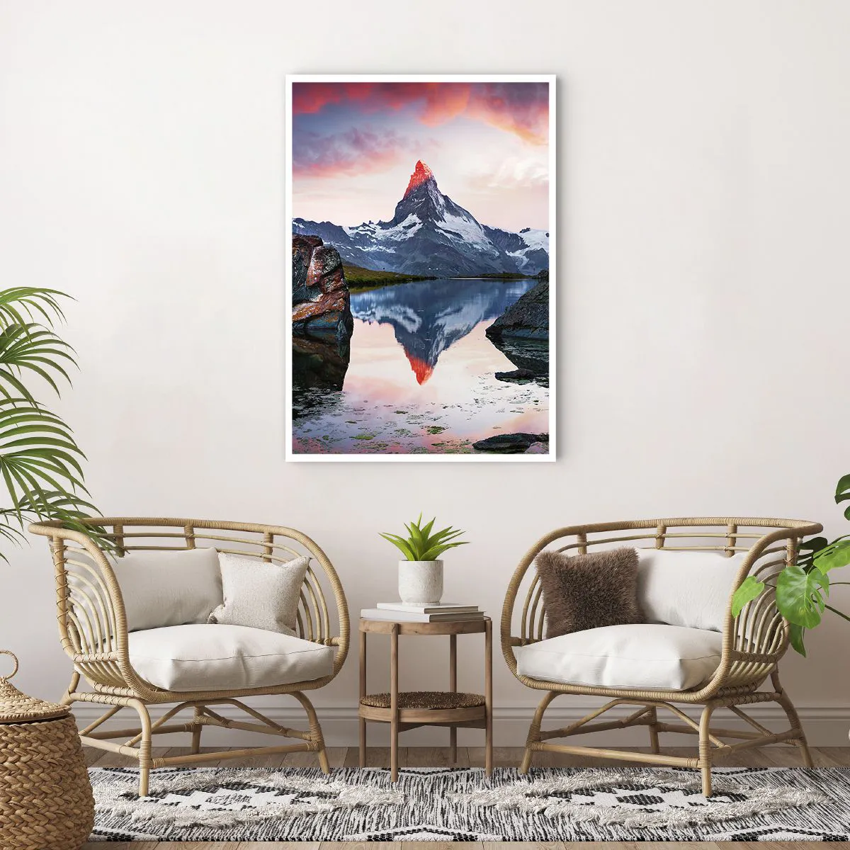 Poster - Inima munților este fierbinte - 70x100 cm