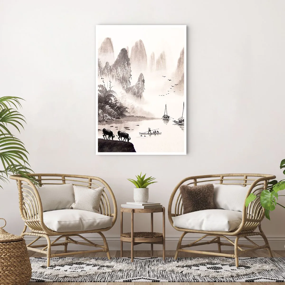 Poster - Het exotische alledaagse leven van het Oosten - 70x100 cm