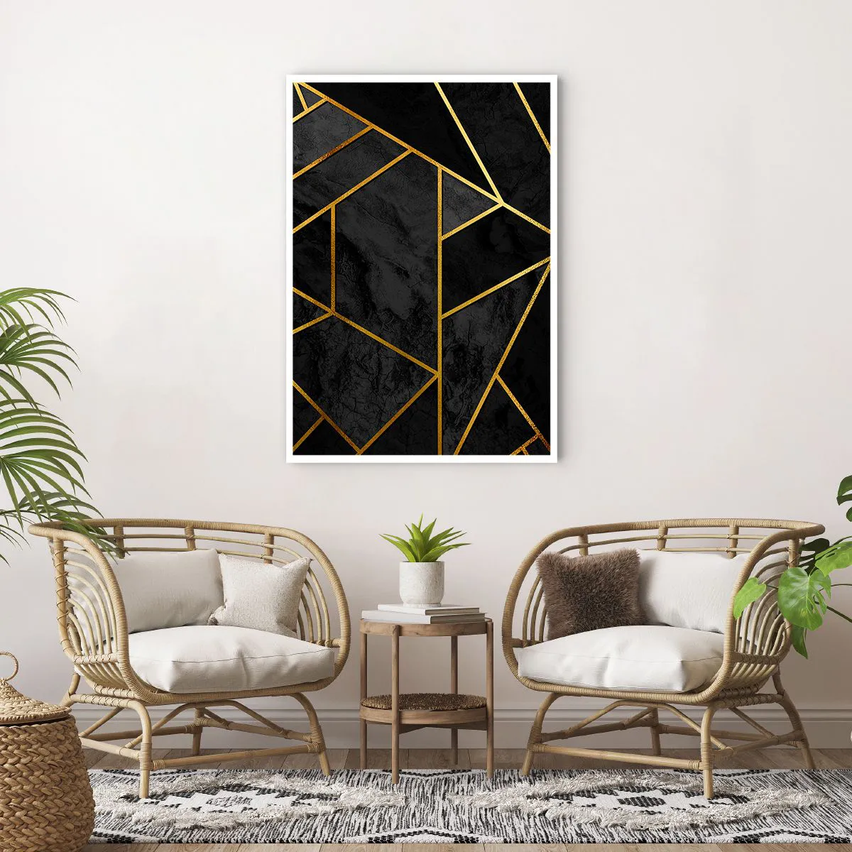 Poster - Oscurità e luce - 70x100 cm