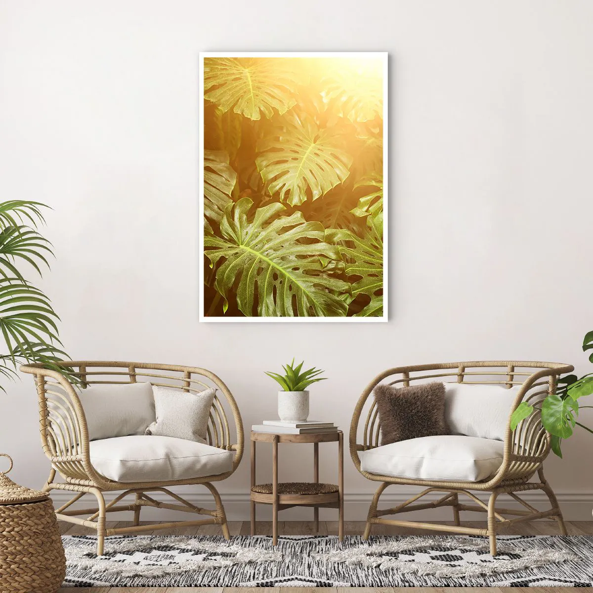 Poster - Walking into the Green - 70x100 cm