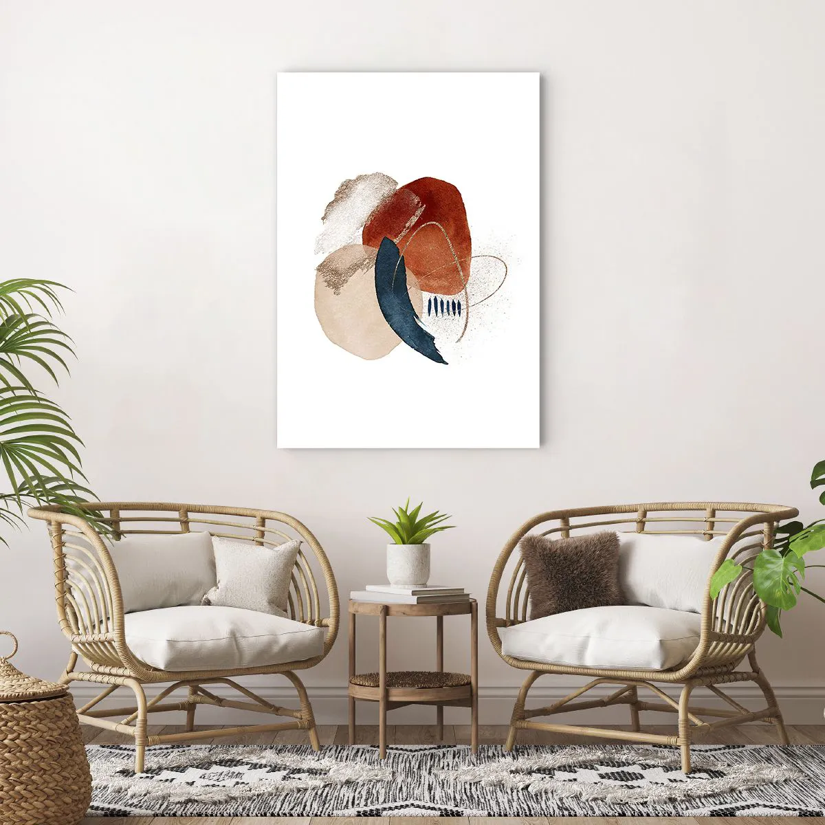 Poszter - Ovális kompozíció - 70x100 cm