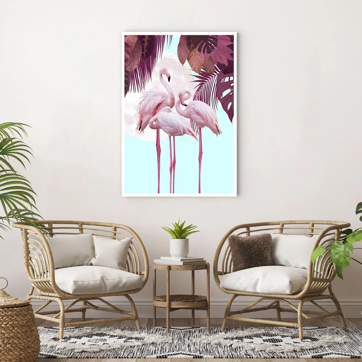 Plakat - Trzy ptasie gracje - 70x100 cm