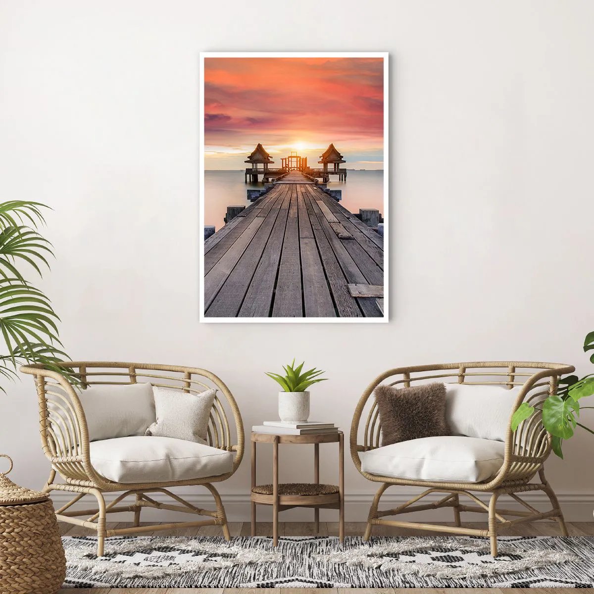 Poster - Sunset on the East - 70x100 cm