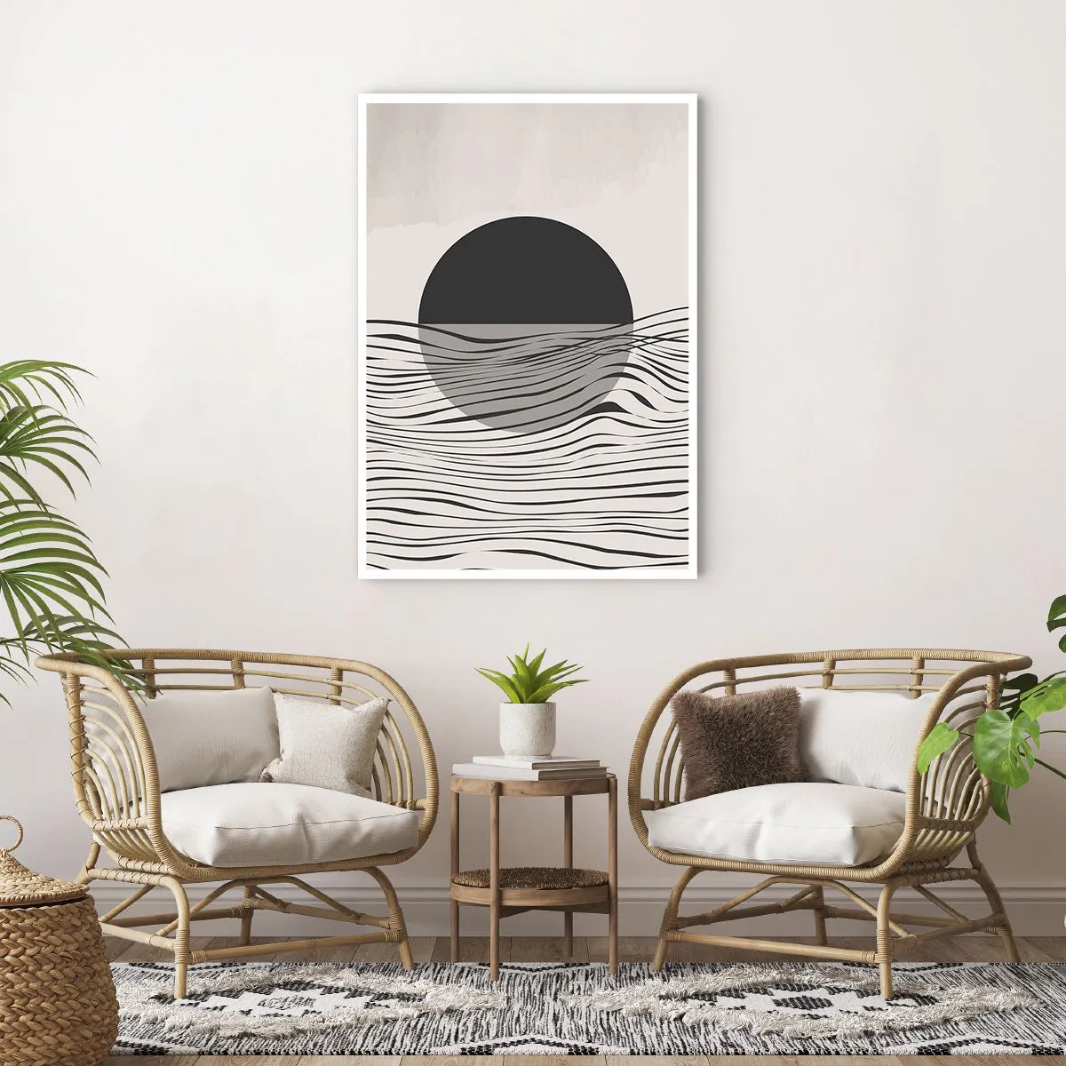 Poster - Halve compositie - 70x100 cm