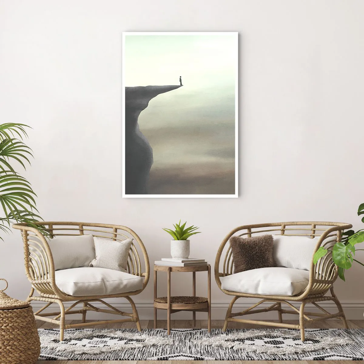 Poster - Nach oben, natürlich! - 70x100 cm